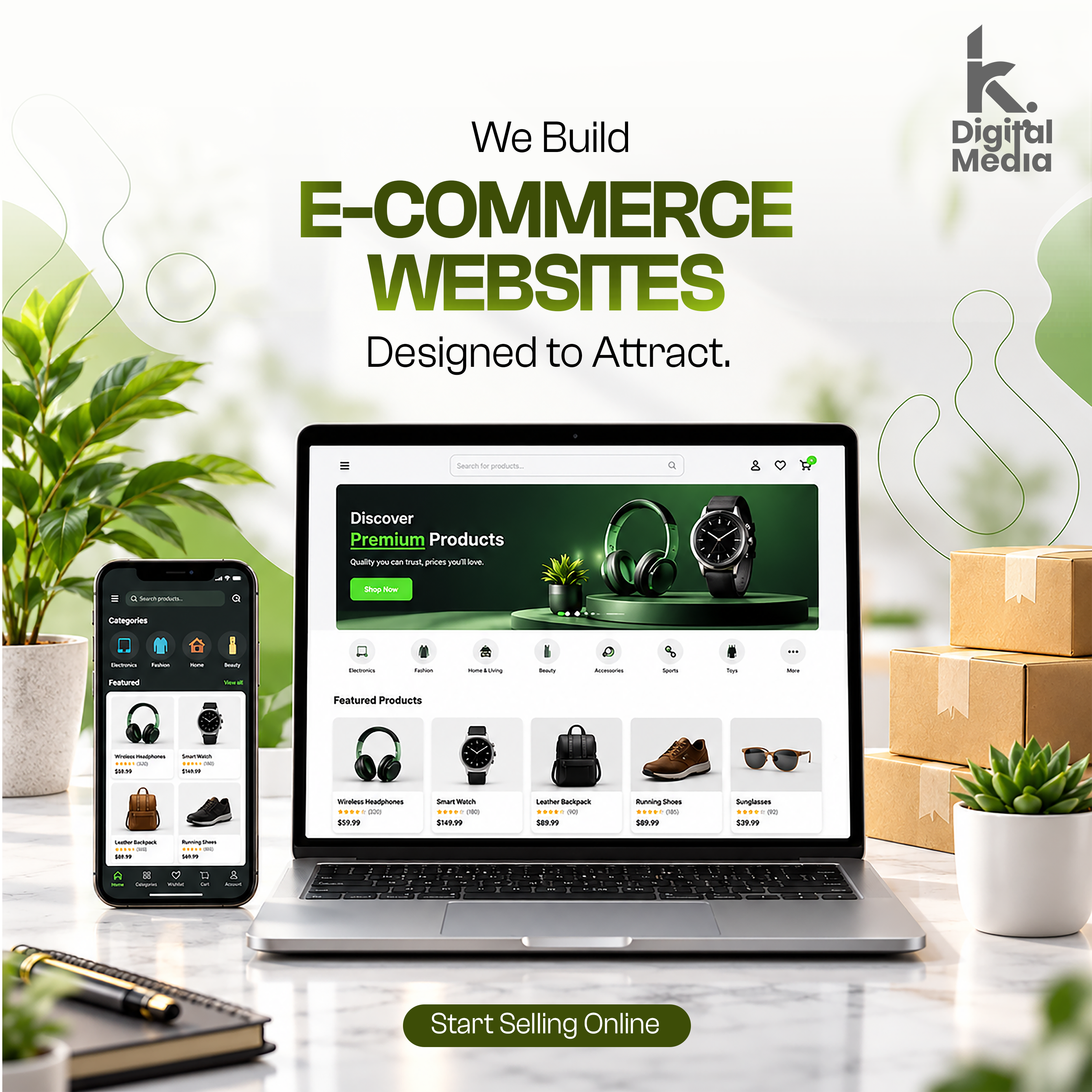 E-Commerce Website Development