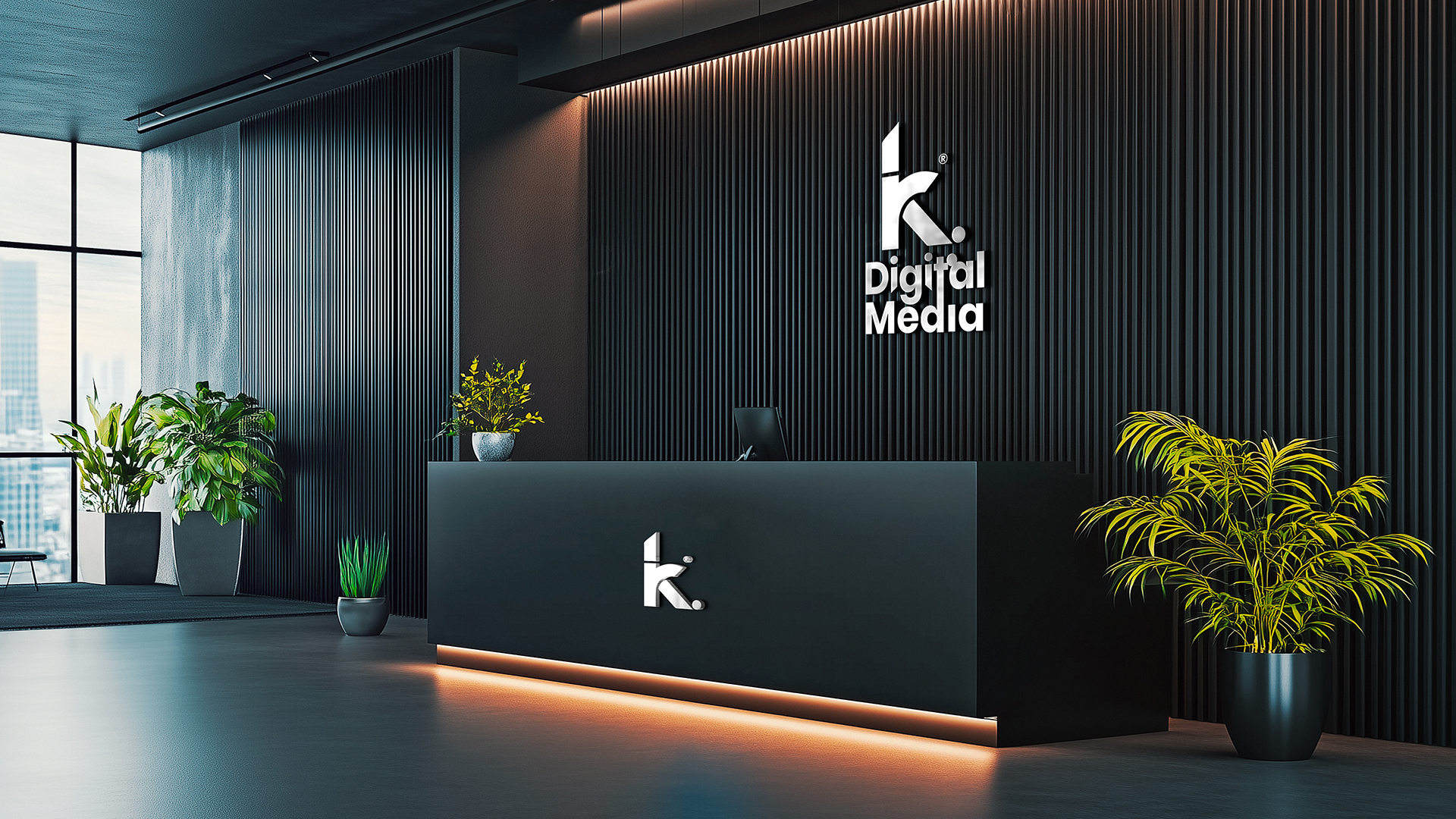 K.R Digital Media brand growth graphic